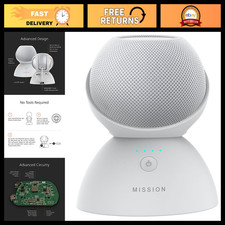 Portable Battery Base for HomePod Mini - White, Power Anywhere, Easy Setup