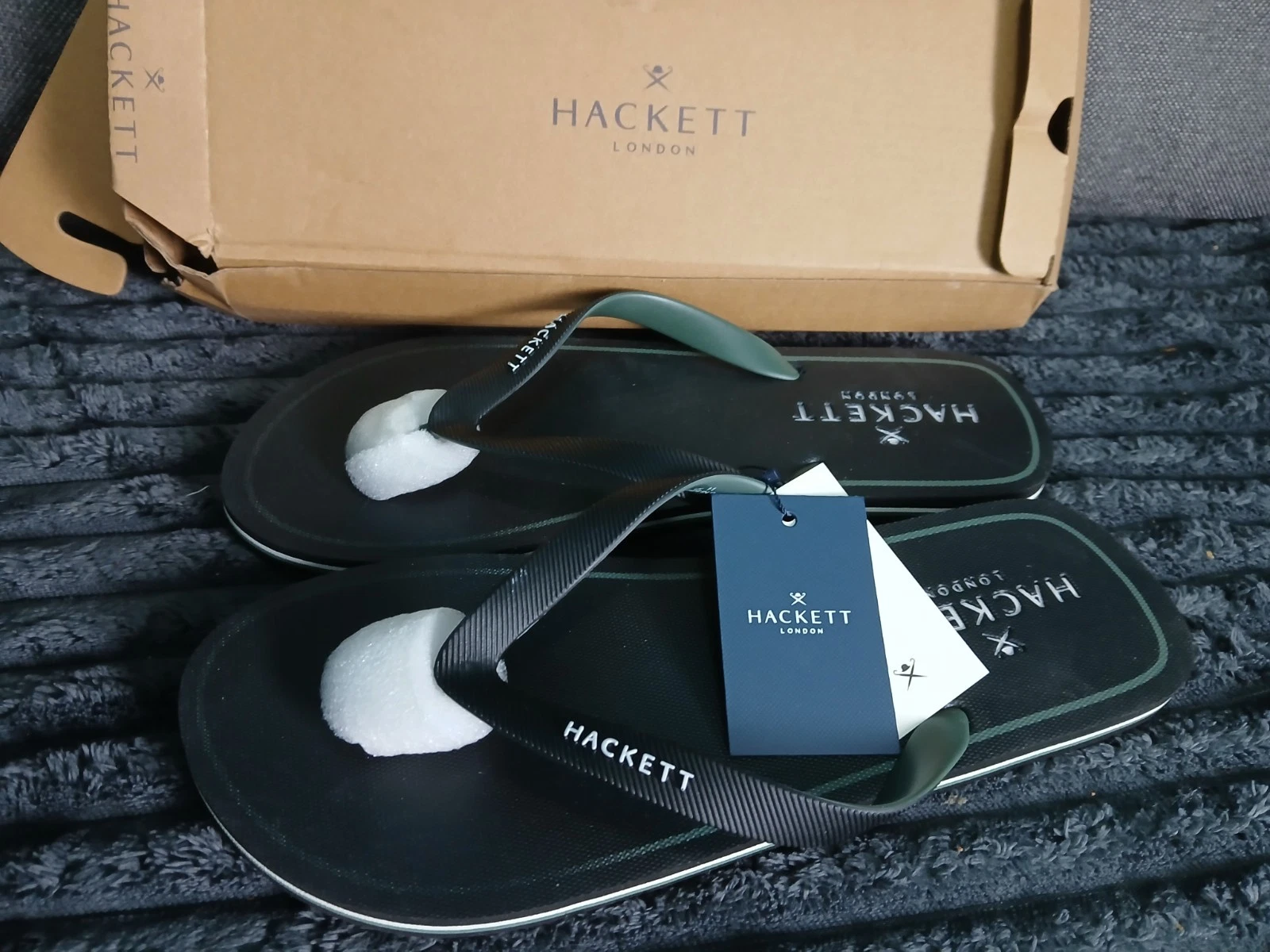 Hackett London men's flip-flops