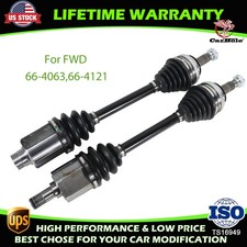 New Fwd For Acura Integra Gsr Pair Axles B18c Gs-r Abs Civic Si Del Sol Cv Axle