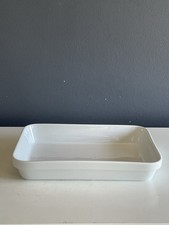 Apilco France Porcelaine A Feu White Rectangu...