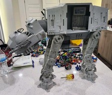 Vintage 1997 Kenner Star Wars The Power of the Force Imperial AT-AT Walker READ