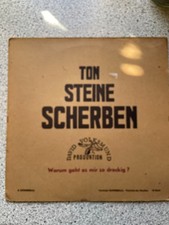 Vinyl, Ton Steine Scherben Warum geht es mir ...