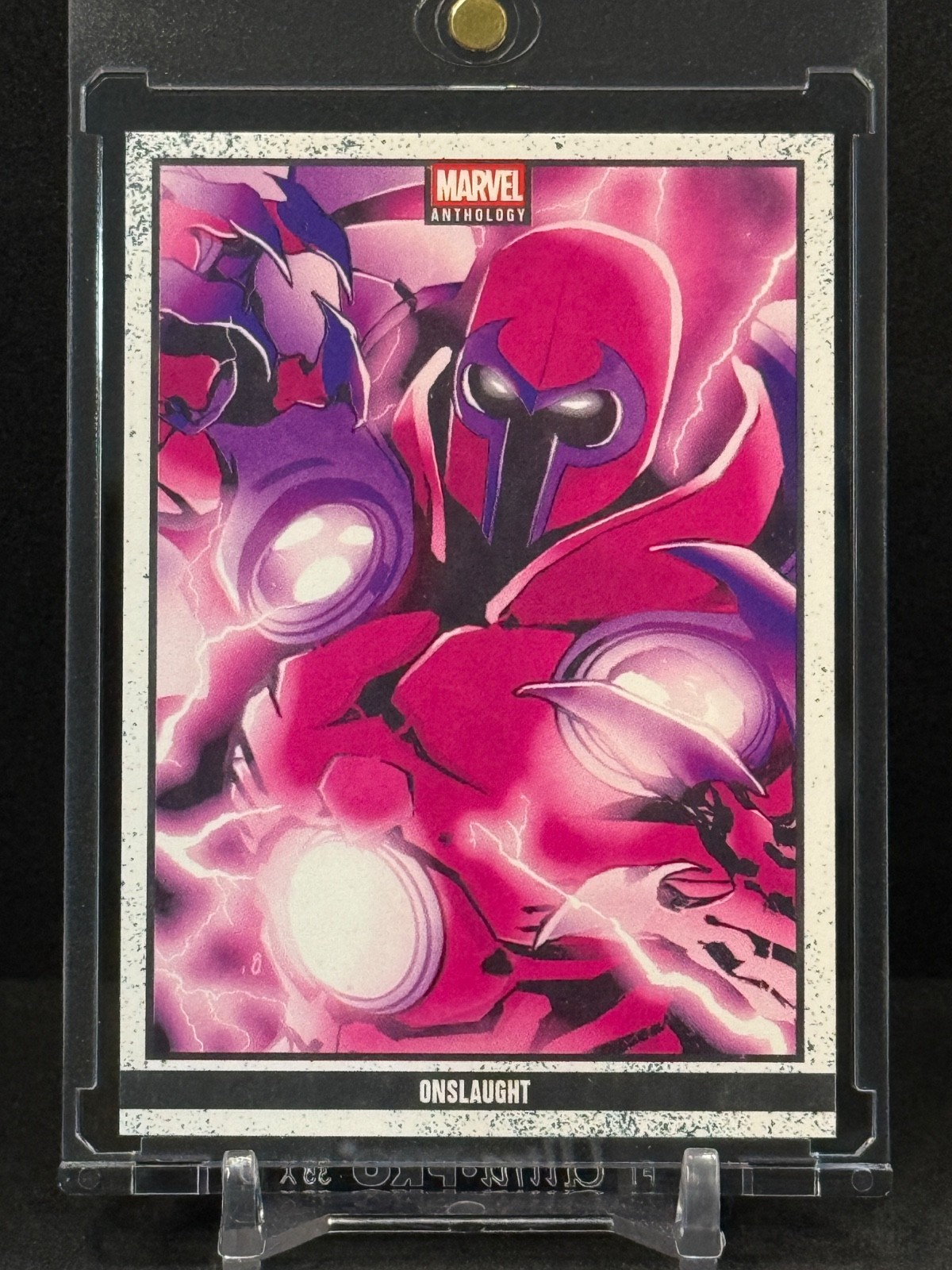 Onslaught #44 Marvel 2025 Panini Anthology trading card — raw and PSA graded price guide