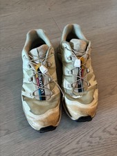 Salomon XT-6 Beige/Sage Green Used Size 10.0