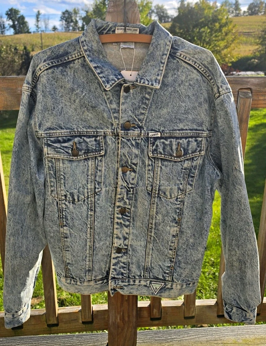 25+ Vintage GUESS Jean Jacket In Women's Coats & Jackets for sale