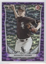 2014 Bowman Draft Purple Ice 90/99 Spencer Adams #DP42 1u6