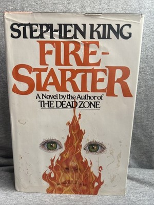 Hardback  Novel - Firestarter by Stephen King See Pics