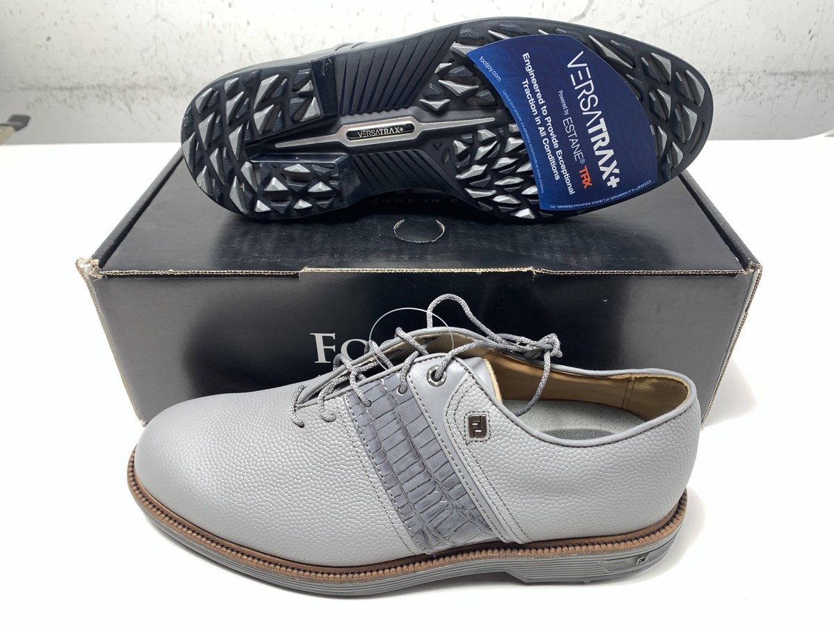 新品値下げ中FootJoy Premiere Seriesゴルフシューズ 9.5 FootJoy DryJoys Premiere Series Golf Shoes Grey Men's SZ 9.5