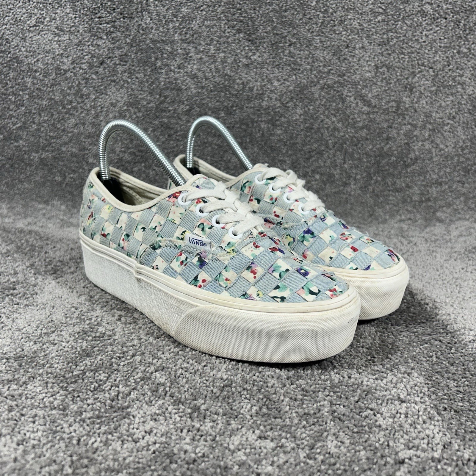 Vans Authentic Woven Stackform Women’s Size 7.5 F… - image 2