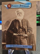 2021 Historic Autographs Famous Americans William Cullen Bryant Card #15