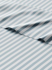 Kids Green Pinstripes Full 4 Piece Sheet Set - Boys, Girls, Teens, Toddler - ...