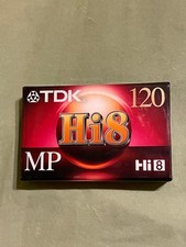 TDK Hi8 120 MP Video Cassette