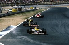 Nigel Mansell Williams FW11 2nd place Spanish GP Jerez 13 April 1986 Old Photo