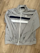 Vintage 90's Wilson Track Jacket Mens L Warmup Full Zip