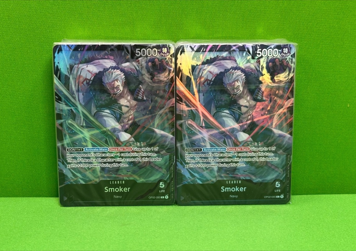 One Piece ST19 Starter Deck 19: BLACK Smoker Leader OP02-093 - Set of 2 Decks | eBay One Piece ST19 Starter Deck 19: BLACK Smoker Leader OP02-093 - Set of 2 Decks | eBay