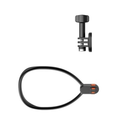 Adjustable Angle Neck Mount For Sports Cameras Quick Detach Design