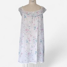 Vintage Floral Lace Babydoll Slip Dress Boho Fairy