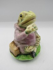 Vintage Beatrix Potter Jeremy Fisher 1950 Beswick porcelain frog figurine 3 UK