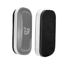 Dry Erase Eraser, Magnetic White Board Erasers - 2 Pack, Glass Gray 2-pack
