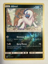 Carta Pokemon Eclissi Cosmica Absol 133/236 Reverse Holo 2019 quasi nuova