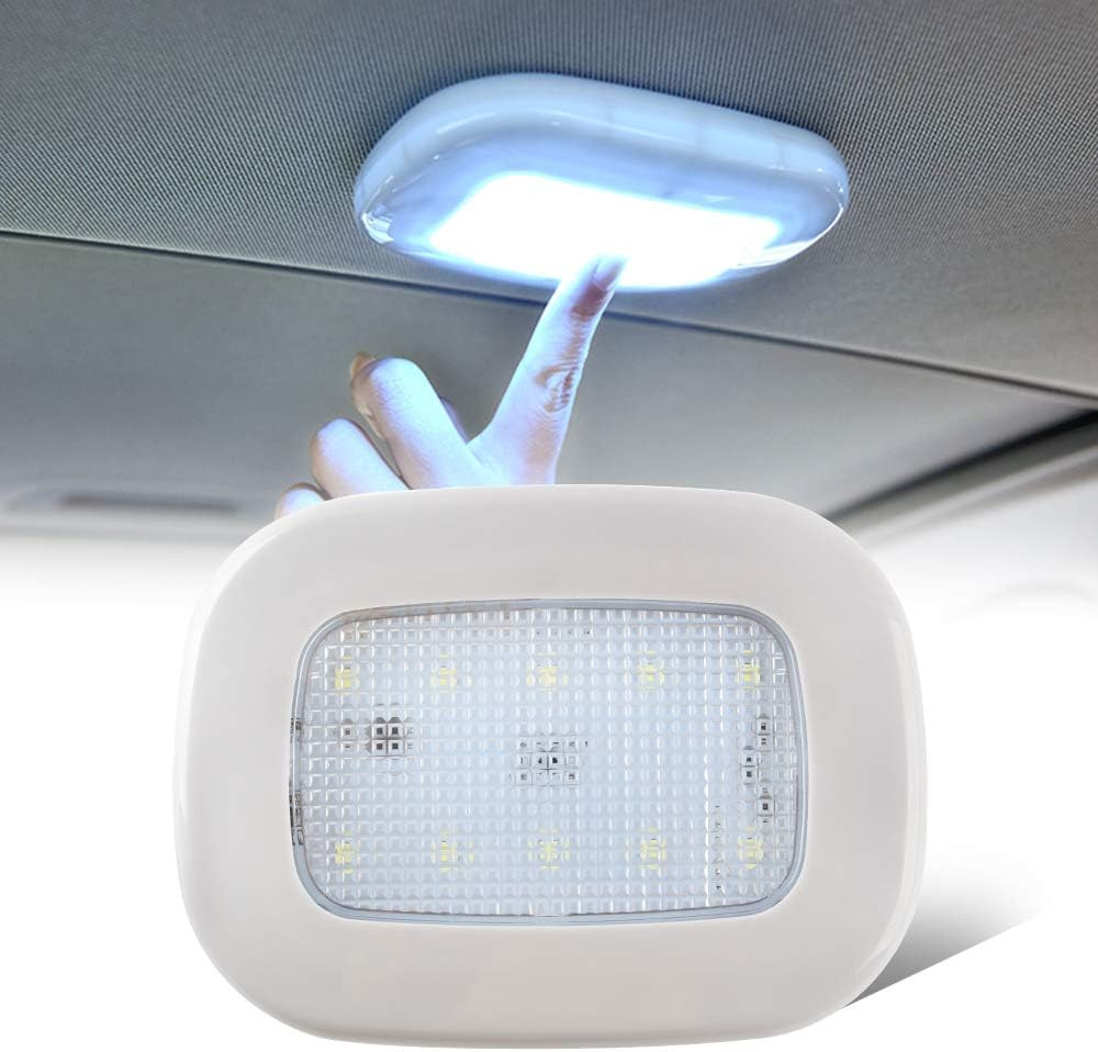 Luci LED Tettuccio Auto: Plafoniera Interni Ricaricabile USB Calamita