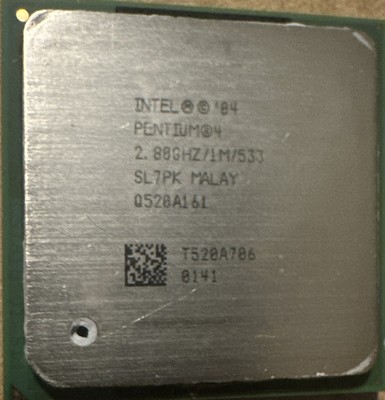 Intel Pentium 4 SL7PK 2.80 Ghz/1M/533 Socket 478 CPU Processor