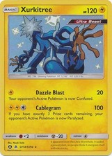 1x Xurkitree - SV14/SV94 - Shiny Holo Rare NM-Mint Pokemon SM06 - Forbidden Ligh on eBay