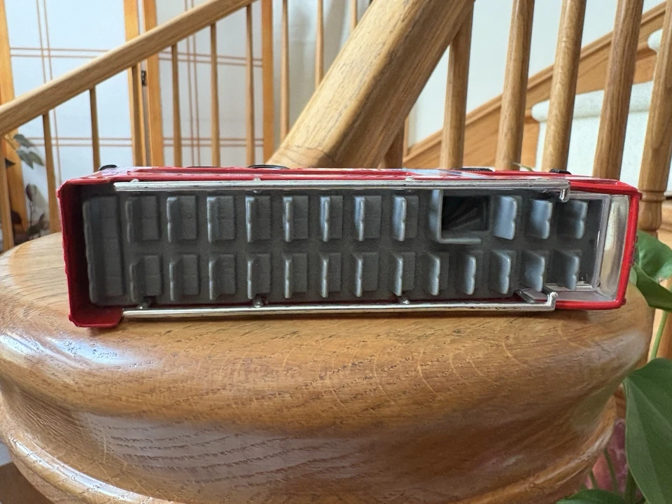 Autobús turístico de la ciudad de Nueva York juguete fundido a presión de dos pisos de la ciudad, acción de retroceso Foto 3 de 4