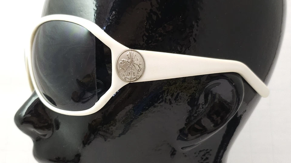 Gafas de sol JLO by JENNIFER LOPEZ BLANCO PERLA DE GRAN TAMAÑO Foto 3 de 4