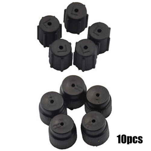 10PCS Air Conditioning Seal Kit R134a High/low AC Valve Cap Replacement Parts - Picture 6 of 6