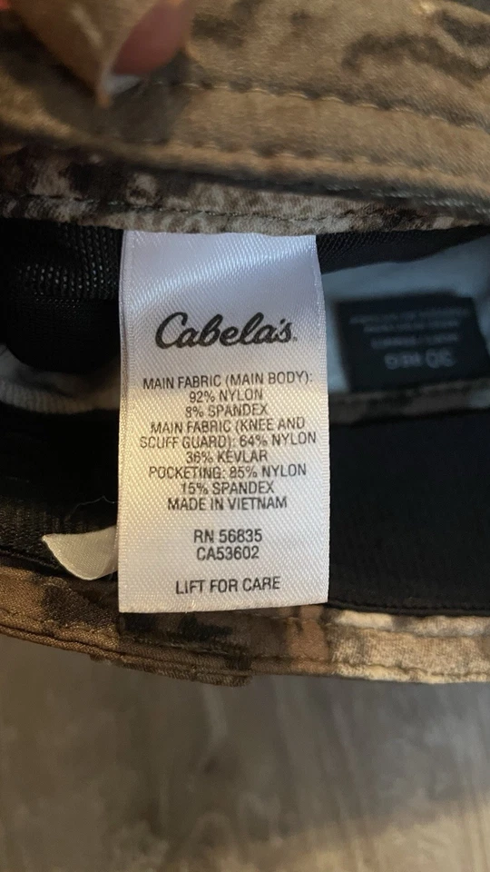 Cabela’s Instinct Camo Hunting Pants Men’s 30 Regular Medium Tough - Image 4 of 4