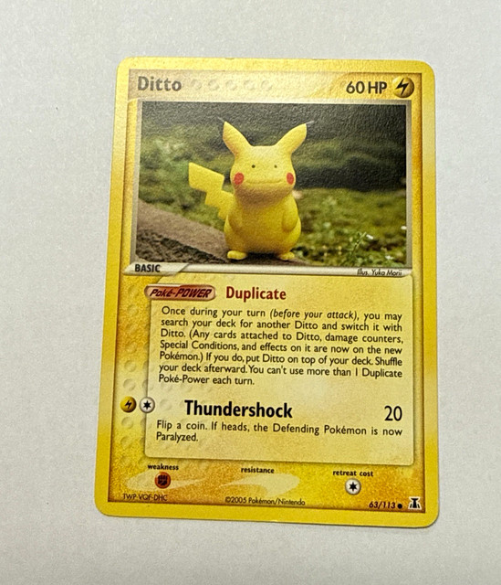 Ditto (Pikachu) #63 (Delta Species (2005))