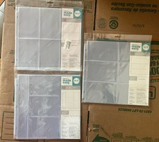 Albums Made Easy Photo Sleeves Assorted Sizes 3 Packages 30 Sleeves New