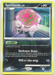 Spiritomb 32/99 Platinum: Arceus Rare Pokemon Card