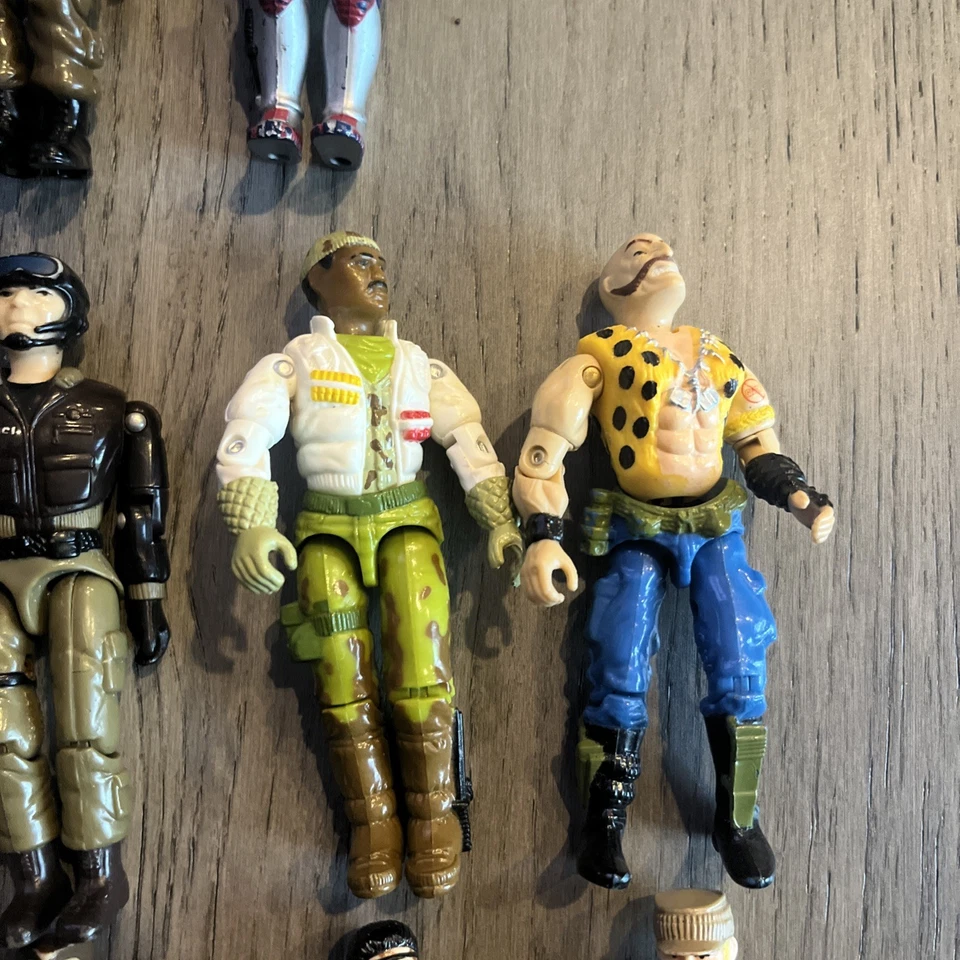 G.I. Lote de 10 Joe Vintage años 80 Foto 4 de 4