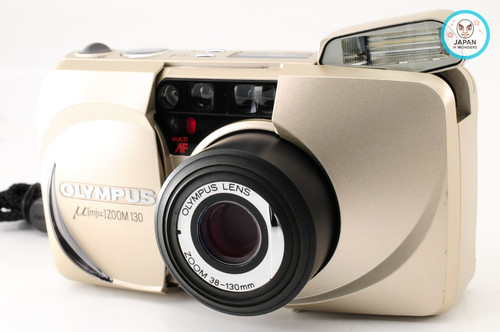 [Near Mint+] Olympus mju μ Zoom 130 Point & Shoot 35mm Film Camera From JAPAN