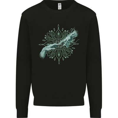 AWDis Alien Creation of Adam UFO Kids Sweatshirt Pullover Jungen