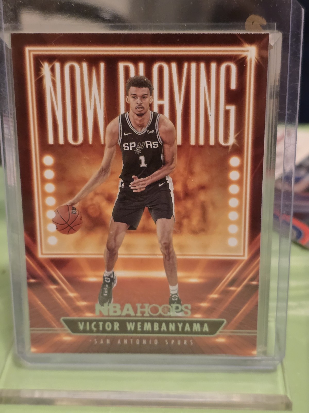 2023-24 Panini NBA Hoops - Now Playing Victor Wembanyama #26 (RC)