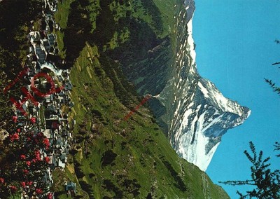 Ansichtskarte::Zermatt, Matterhorn, Mt. Cervin