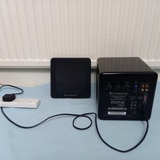 GLOSS black 200W active CAMBRIDGE audio MINX X200 powered SUBWOOFER auto STANDBY