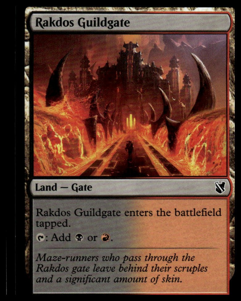 Commander 2019 #267 Rakdos Guildgate