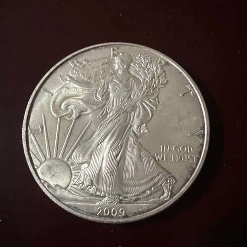 2009 Silver American Eagle Walking Liberty Dollar US Coin Uncirculated