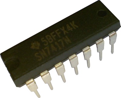TI Texas SN7417N Non Inverting Buffer DIP 7417 | eBay