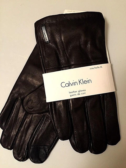 calvin klein men's gloves