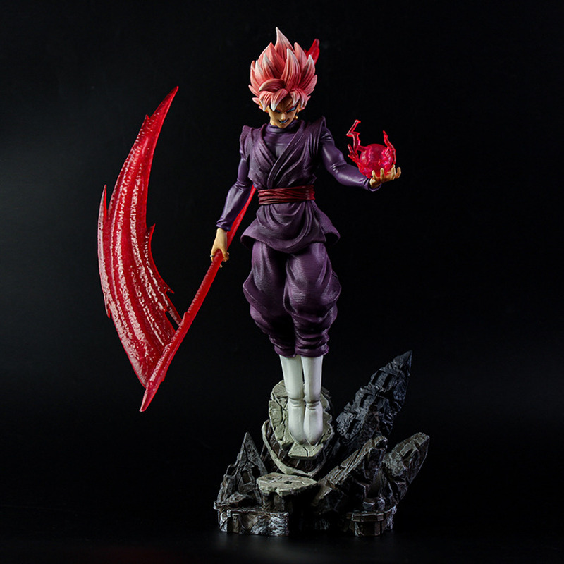 Goku Black DRAGON BALL Super Saiyan ROSE Figure XENO Zamasu Figurine Son  Goku