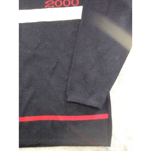 Polo By Ralph Lauren Sweater Mens Extra Large 2000 Blue Red White Long Sleeve... - Picture 7 of 13