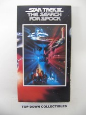 Star Trek III The Search For Spock  William Shatner /Leonard Nimoy VHS Movie