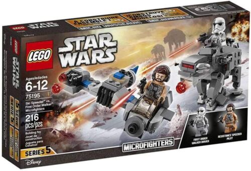 LEGO Star Wars: The Last Jedi Ski Speeder vs. First Order Walker Microfighters 7 - Picture 1 of 6