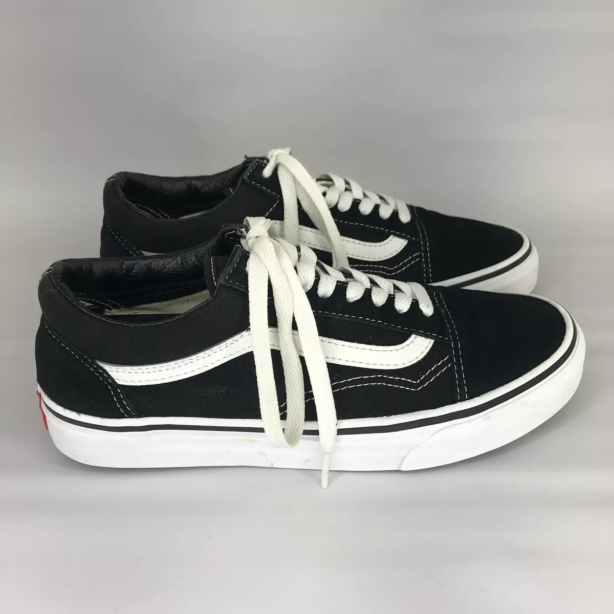 VANS Old Skool Black Shoes, Men 7, Women Size 8.5, UK 6, EUR 39 | eBay