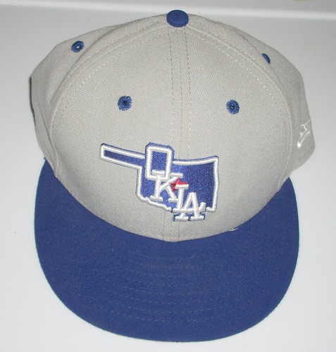 NEW Oklahoma City Comets Minor League Baseball Team 7 1/2 New Era Hat LA Dodgers